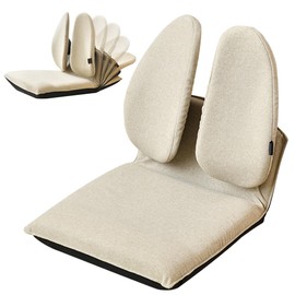 WAYUTO Adjustable Floor Living Room Chair Legless Chair Meditation Floor Chair Bay Window Backrest Chair Lazy Chair Cushion Floor Chair Lazy Sofa