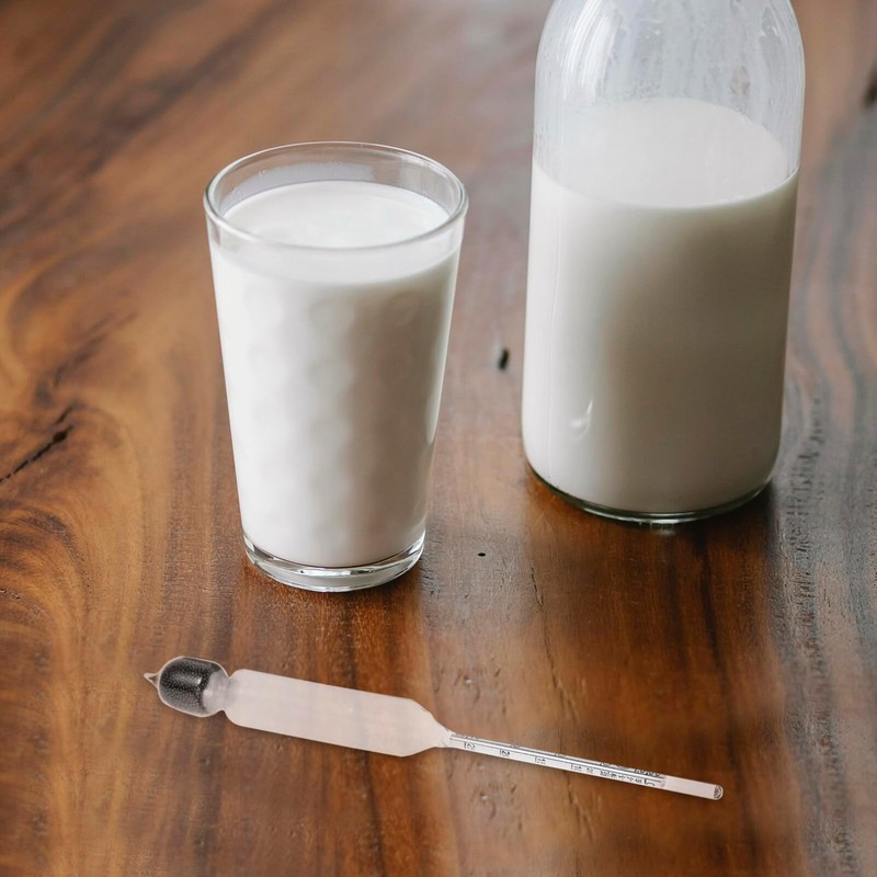 Luxshiny Lactometer Milk Lactometer Hydrometer Milk Density Tool Syrup Hydrometer