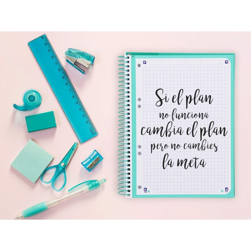 Oxford, Europeanbook 1 A5 Squared Notebook 5 x 5 Micro