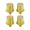 Ampper M6 Thread Male Brass Battery Charging Post Terminals, M6