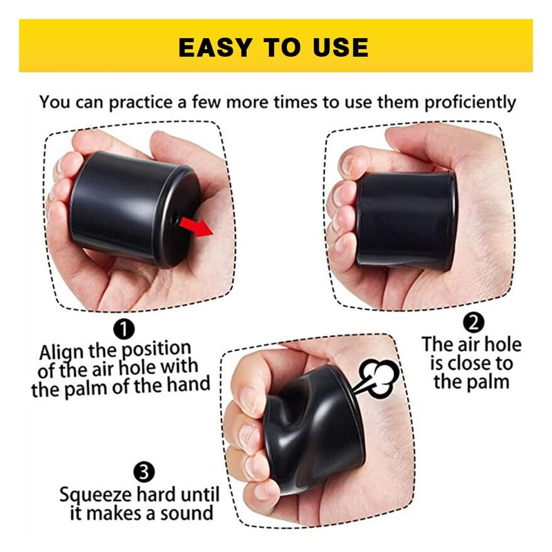 2 PCS Fart Prank Canisters, Squeeze Fart Machine,April Fool's Day