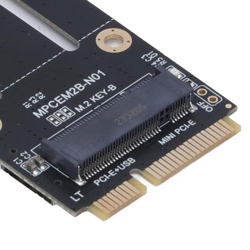 ciciglow Tiny PCIe to M.2 NGFF Adapter with SIM Card