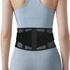 TitanGuard Ultra-Thin & Lightweight Back Brace for Lower Back Pain,Sciatica,Scoliosis,Slipped