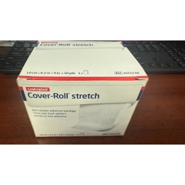 Leukoplast X2 Leukoplast Cover-Roll Stretch 4" x 10 Yards Non-Woven Adhesive Bandage