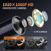 Endoscope Camera with Light, Hopefox 1080P HD Borescope, 4.3" IPS