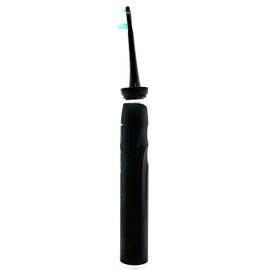 The Drip Dodger by Koettco International. No More Mess!!!! Keep Hands and Base of Electric toothbrushes Clean of residues (Paste, Slop, Drips, Spit, Muck, Yuck.) (Black and White.) Easy Base Clean-up