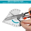Mitre Shears, 45-135 Degree Adjustable Angle Scissors with 2 Spare