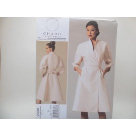 Vogue 1239 V1239, CHADO RALPH RUCCI, Misses Dress Belt Pattern Sz 6-12 or 14-20 - (14-20)