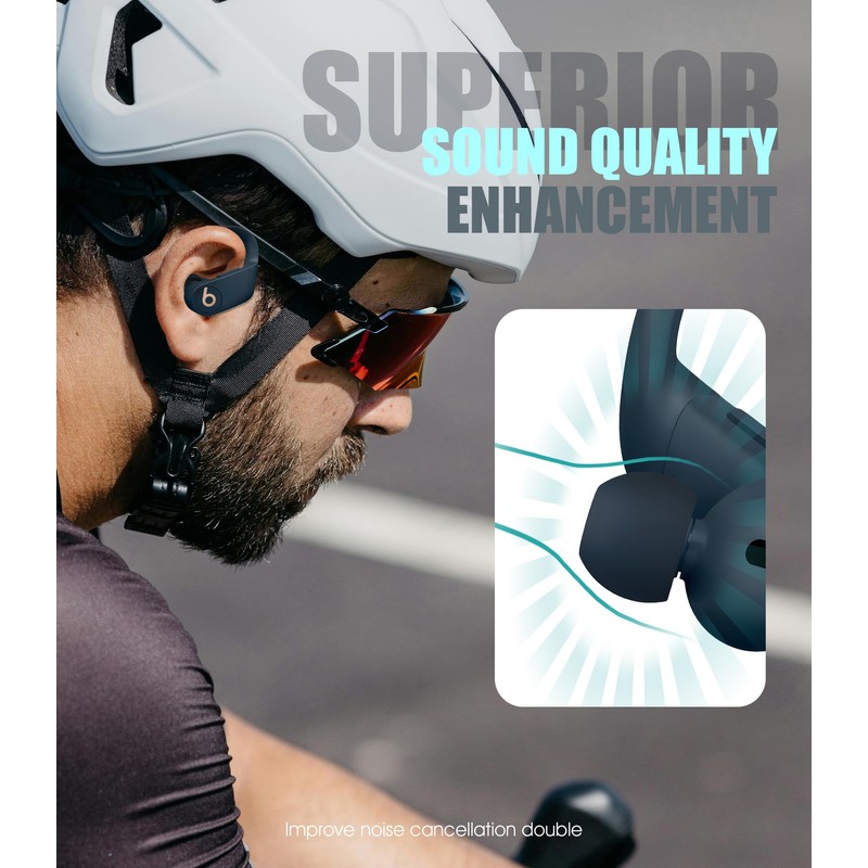 Seltureone 8 Pairs Ear Tips for Beats Powerbeats Pro/Beats Flex/Beats