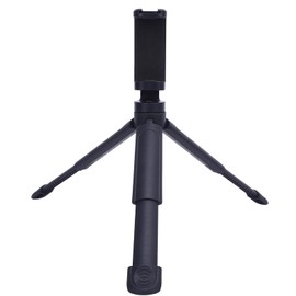 Generic Phone Tripod, Extendable Desk Stand with Cold Shoe Mount, Seamless 360° Rotation, Portable Selfie Stick Handle Grip, Travel Tripod for Photograph, Vlogging, Video Recording