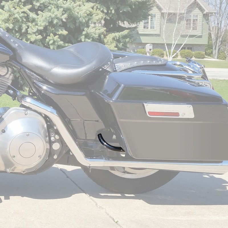 XFMT Motorcycle Saddlebag Guard Support Bracket For Harley Touring Electra