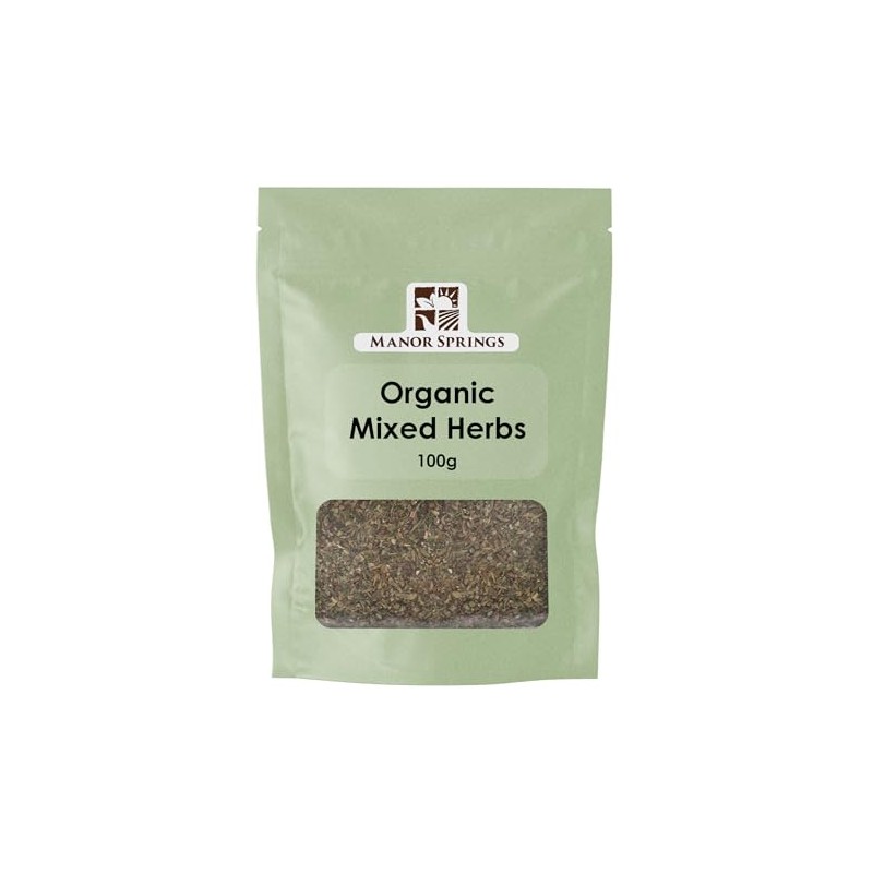 Organic Mixed Herbs 100g by Manor Springs Organic