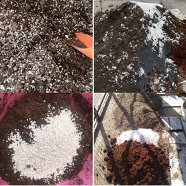 Organic Perlite Horticultural Soil Amendment for Plants and Enhanced Drainage Enhanced (Perlite, 12QT)