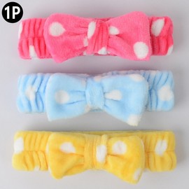 Polka Dot Ribbon Headband