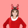 yeabwps Christmas HeadbandsGlitter Reindeer Antlers Headbands for Adults Kids Party