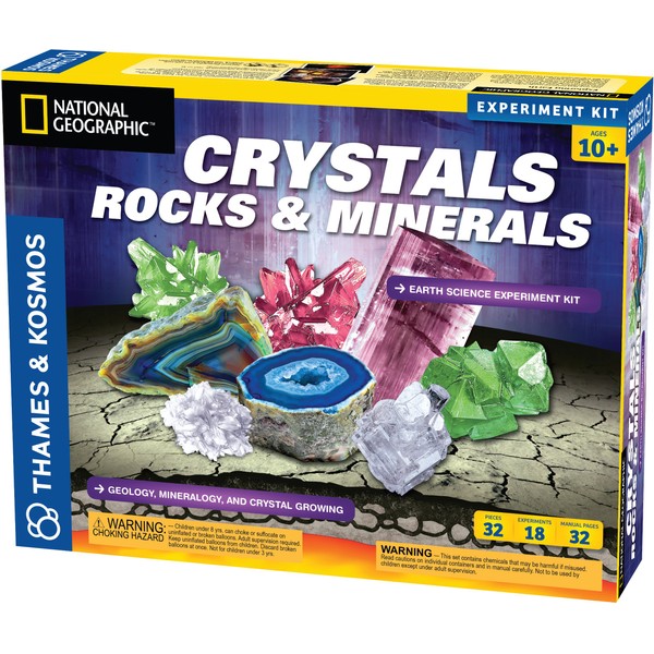 Thames & Kosmos Earth Science Crystals, Rocks, and Minerals