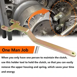 BIGLKNM TRA Clutch Holder Tool for Ski-Doo 2003 and Newer TRA Primary Clutches, TRA3, TRA5 and TRA7 Summit Renegade 600 800 800R 1000 1200 XRS