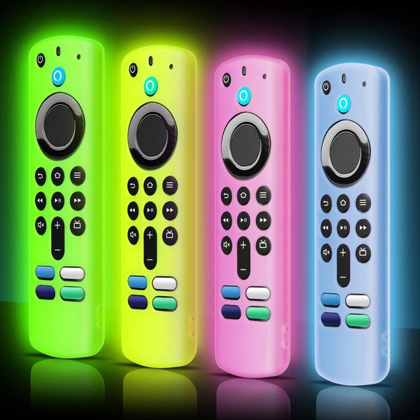 （4Pack） ONEBOM Protective Remote Cover, Silicone Remote Cover, Remote Control