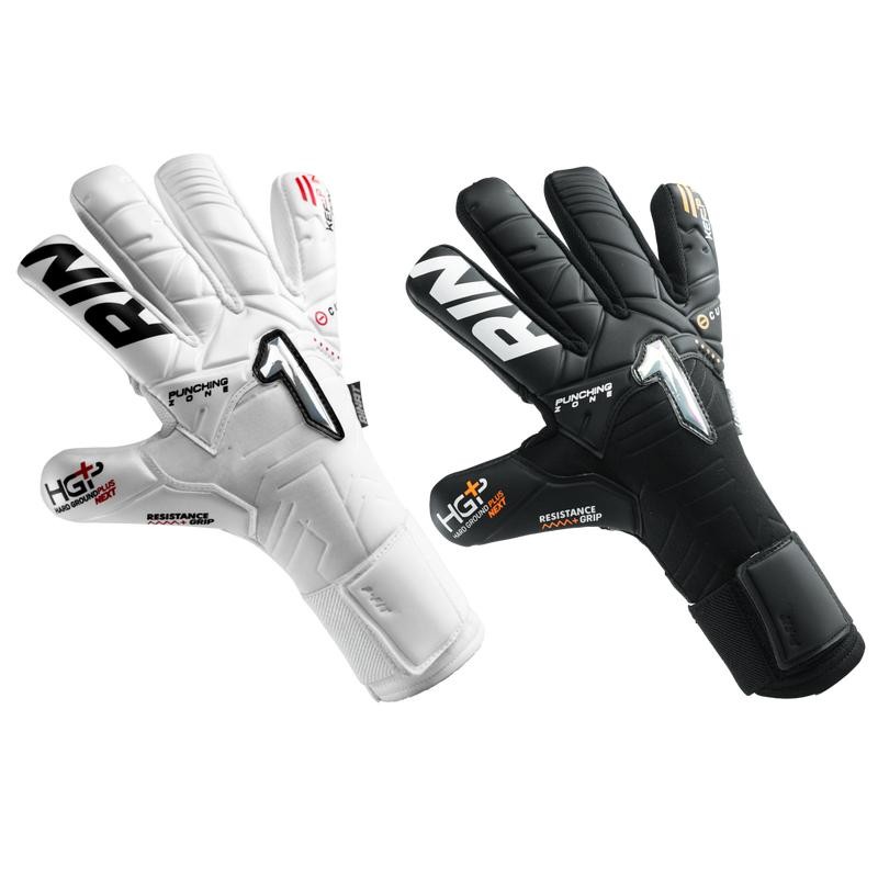 Rinat Kratos Prime Turf Goalkeeper Glove - Color: Black, Size: