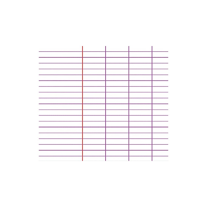 Clairefontaine 3371C A Stapled Notebook, 24 x 32 cm, 120