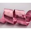 finemark 20 m x 40 mm Decorative Ribbon Shiny Pink