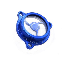 Crazy Sport Filtro de aceite para motor Suzuki DRZ 400 400E 400S 400SM DRZ400E DRZ400S DRZ400S DRZ400S DRZ400SM 2000-2020 Accesorios Moto Moto Dirt Bike CNC 2019 2018 2017 2016 2015 (Azul)