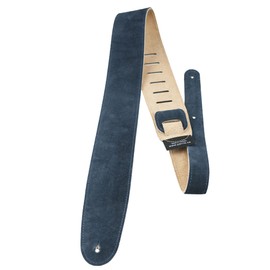 Perris Leathers Ltd.- Guitar Strap- Soft Suede- Blue- Adjustable - For Acoustic/Electric/Bass Guitars(P25S-206)