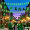 Jasneniebo 20FT St Patrick's Day Garland Lights, Plug in Outdoor