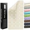 Non-Slip Silicone Bathtub Mat, Foldable Bath Tub Mat, 14.9 x