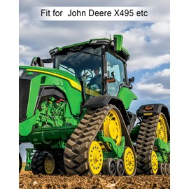 3PCS Glow Plugs M811937 MIU802457 Fit for John Deere X495 X595 X740 X744 X748 X749 X750 X754 X758 1435 1023E 1025R 1026R 2025R 2026R 2305 2320 2030A 850D 855D Yanmar Engine 3TNV76 3TNM74 3TNV70