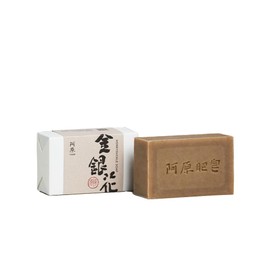 YUAN New Kinginginka Soap, Gold and Silver Flowers, 4.1 oz (115 g)