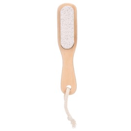 Foot Exfoliator,1 pumice stoneFoot File Dead Skin Callus Removing Pumice Stone Foot Pedicure Tool with Wooden Handle
