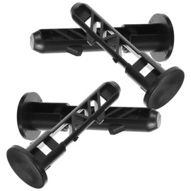 Gadpiparty 4pcs Trash Can Lid Latches and Hinges Safety Latch for Garbage Bins Easy Installation Trash Can Enclosures Parts Hinge for Secure Lid Closure