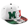 Mexican Hat Mexico Letter Embroidered Adjustable Snapback Flat Bill Baseball