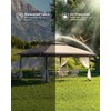 HarmonyHealth 13x13 Pop Up Gazebo with Mosquito Netting & UPF