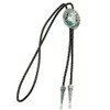 Howling Wolf Enamel Western Leather Bolo Neck Tie