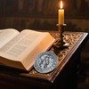 PloreWay Saint Christopher Medal for Car, Metal St. Christopher Car