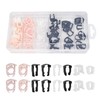 OXCANO 80Pcs Fuel Line Retainer Clips Assortment Kit, 8 Popular