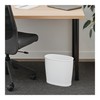 iDesign Slim Plastic Bathroom Trash Can, Small Garbage Bin for