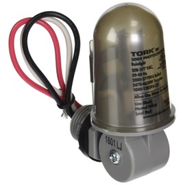 Tork 2002 Photo Control, Thermal Type Photocell, 1/2" Conduit Mounting with Swivel, 208-277V