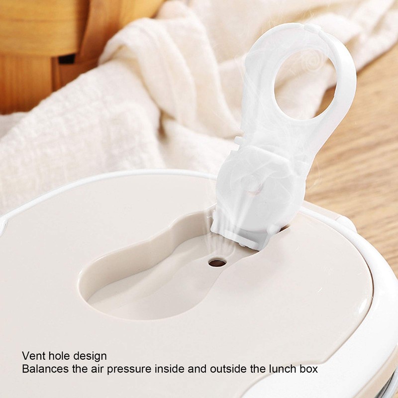 cigemay Thermal Insulation Lunch Box,Stainless Steel Portable Sealed Multi-Layer Lunch