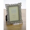 Antique Vintage and Shabby Chic Style silver metal photo frame