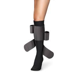 SIGVARIS COMPREFLEX LITE Below Knee Regular Length W/10-15 mmHg Socks; Low Stretch (Small, Beige)