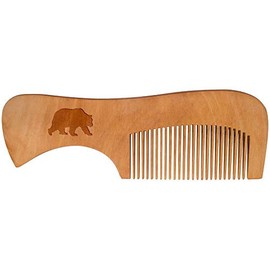 'Grizzly Bear' Wooden Comb (HA00029170)