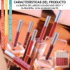 Gloss Labial Mate 6pcs Larga Duración Pigmentación Intensa