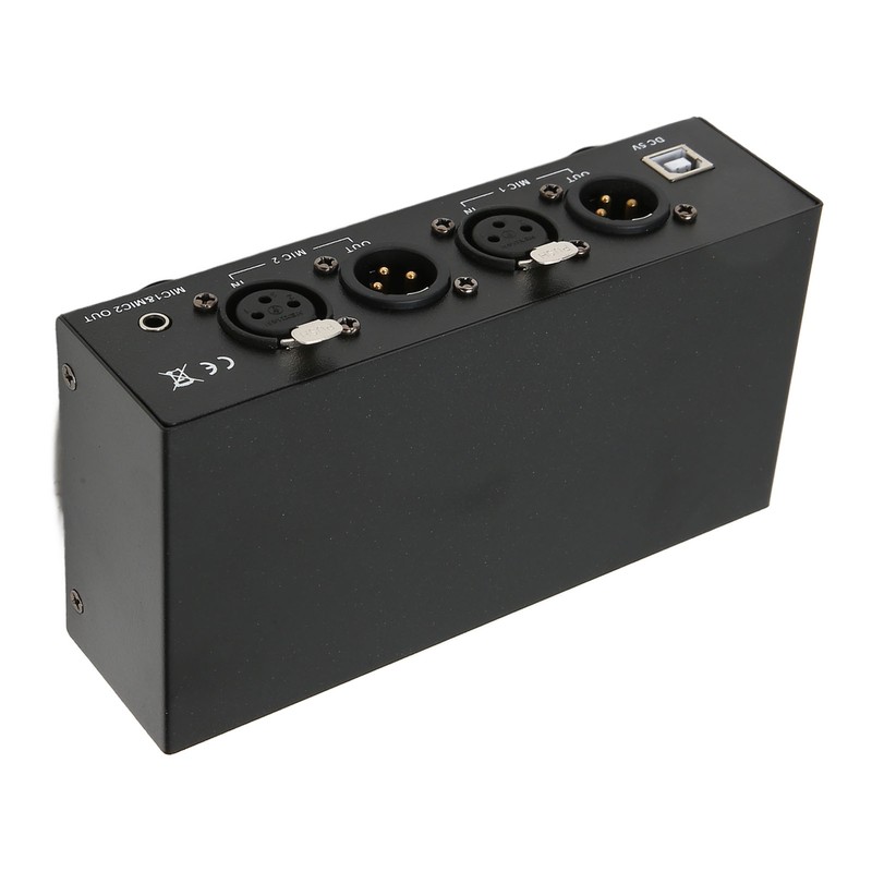 48 V Phantom Power Supply Professional Iron Shell Phantom Power