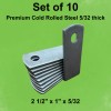 Core Logic Roll Cage Weld Tab kit 70 Tabs, Steel