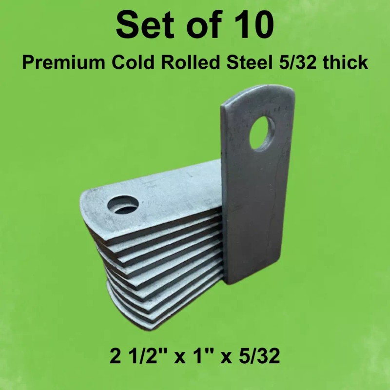 Core Logic Roll Cage Weld Tab kit 70 Tabs, Steel