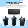 Aigemsi (2-Pack) A20017 Rubber Hose Adapter, Compatible with Fluval 304,