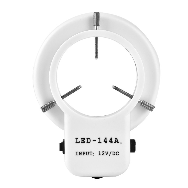 Microscope Camera 144 LED Beads Light Source Brightness Adjustable Ring